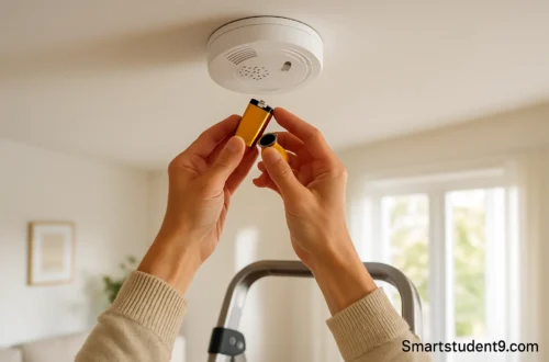 smoke alarm is beeping or chirping