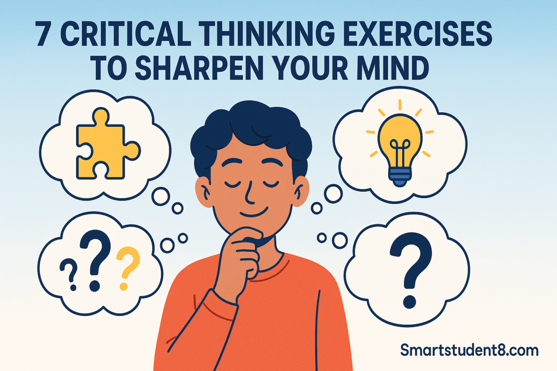 7 Critical Thinking Exercises to Sharpen Your Mind
