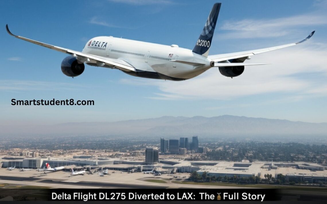 delta flight dl275 diverted lax