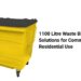 1100 Litre Waste Bin