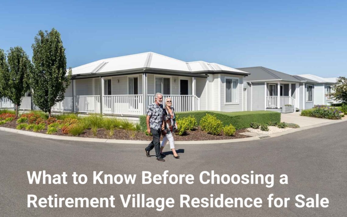 Retirement Village Residence for Sale