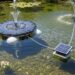 Solar Pond Filter Systems of Clear Water, Electric pond filter fountains