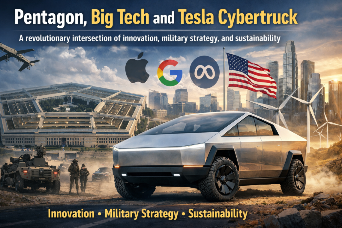 pentagon big tech tesla cybertruck
