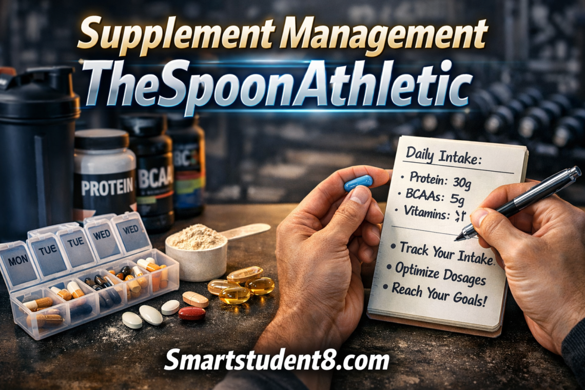 Supplement Management TheSpoonAthletic