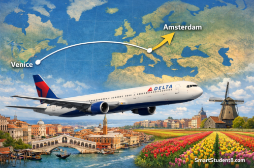Delta DL139 Venice Atlanta Diversion Amsterdam