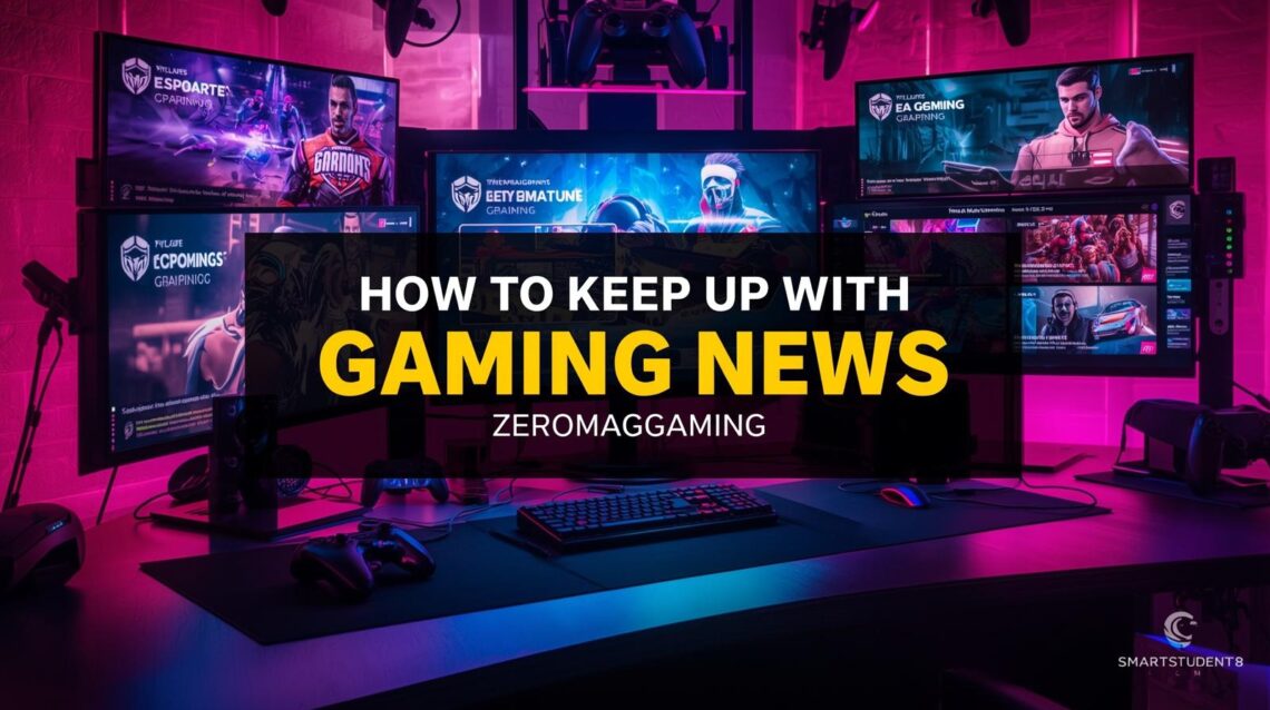 How to Keep Up with Gaming News ZeroMagGaming