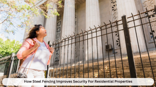 Steel Fencing Improves Security