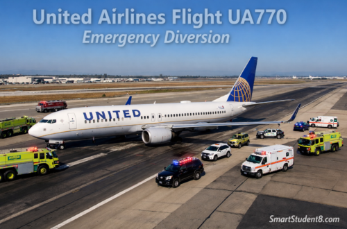 United Airlines Flight UA770 Emergency Diversion