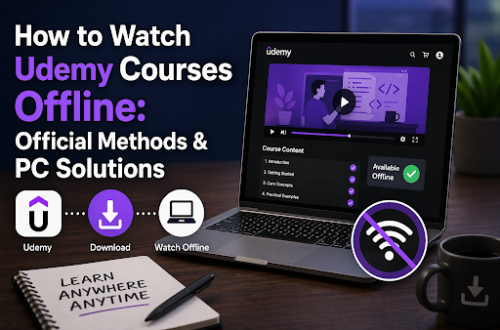 How to Watch Udemy Courses Offline: Official Methods & PC Solutions