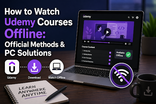 How to Watch Udemy Courses Offline: Official Methods & PC Solutions