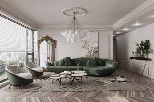 Sophisticated Residential Living with Modern Design Elements